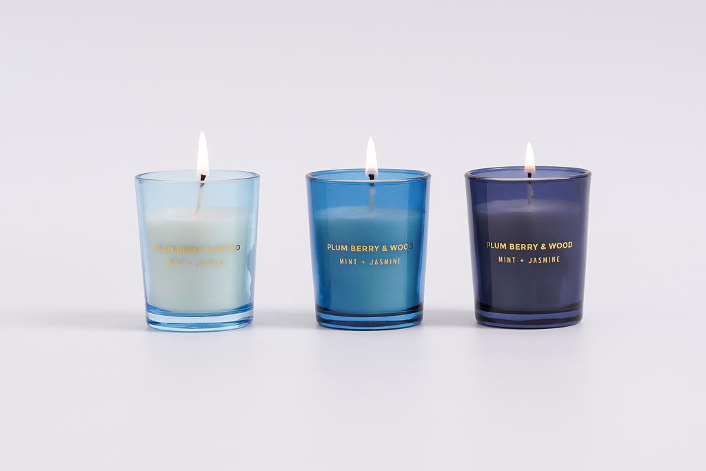 Adore Australia Plum Berry & Wood Candles Gift Set